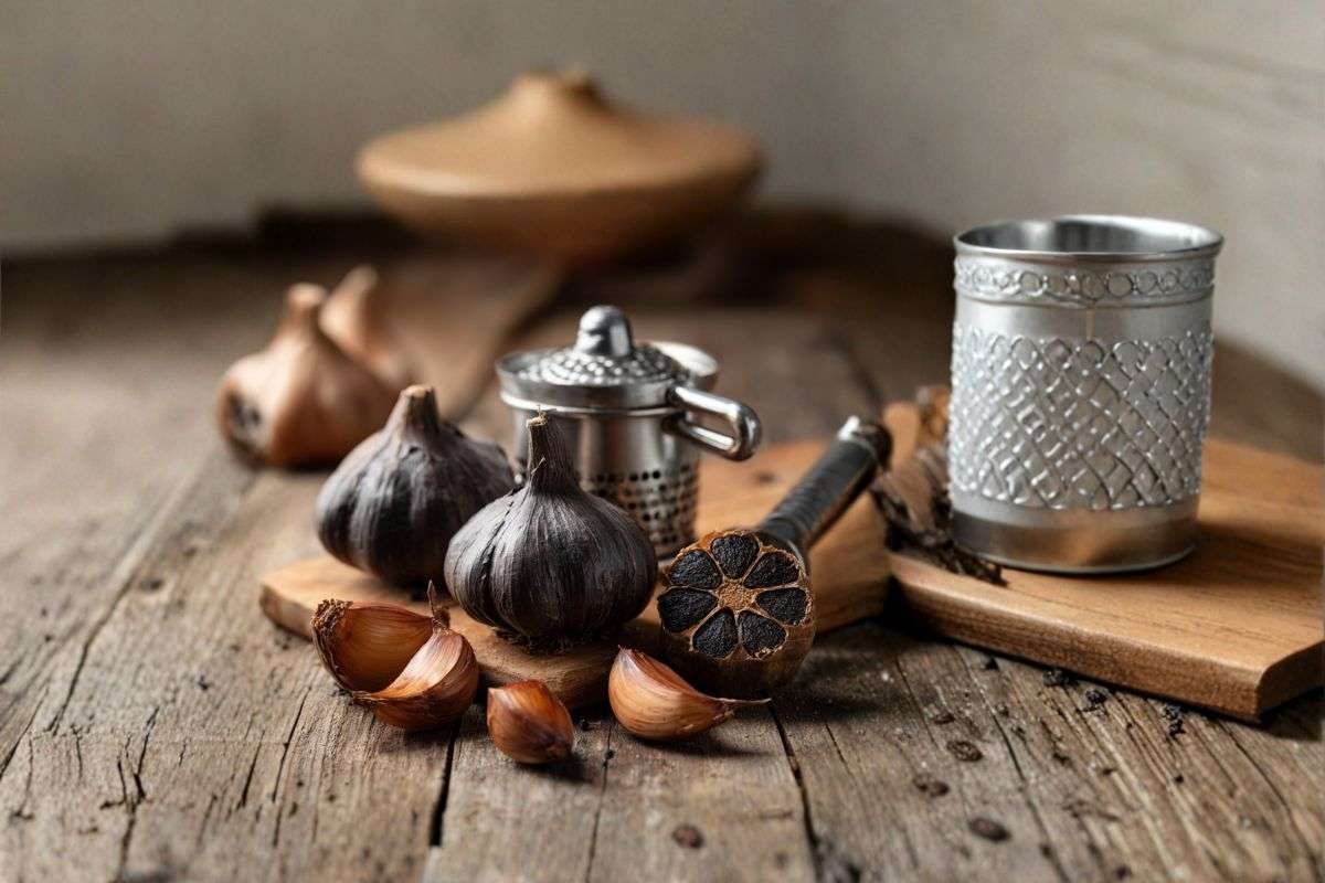 ליקוריץ שום שחור